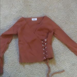 LF Rustic orange top